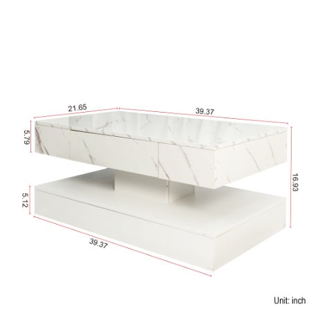 LED Living Room Coffee Table